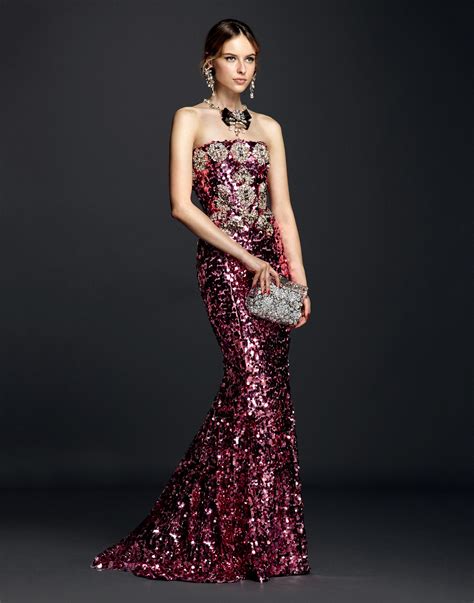 dolce and gabbana sequin dress.